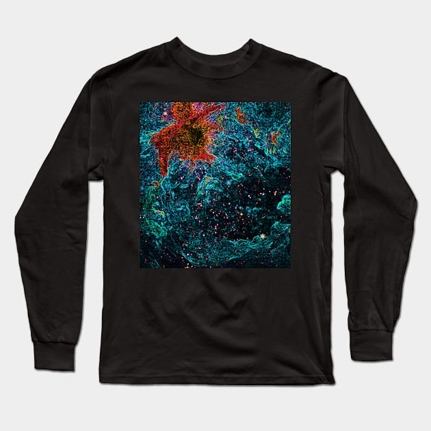 Black Panther Art - Glowing Edges 558 Long Sleeve T-Shirt by The Black Panther